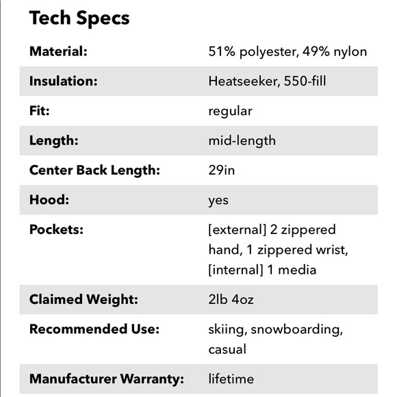 The North Face Heavenly Down Jacket - Picture 3 of 3